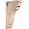 Ekena Millwork Pescadero Smooth Corbel w/Backplate, Douglas Fir, 5 1/2"W x 12"D x 20"H COR06X12X20PEC01SDF - alternate 1